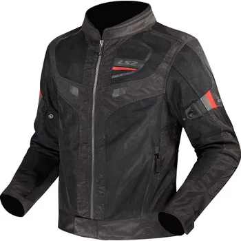 Moto bunda LS2 bunda GARDA AIR black/red - 4XL