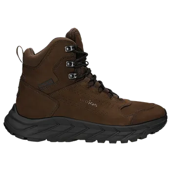 Pánské polobotky Voděodolné Vysoké Pánské Trekové Boty Z Nubuku Wojas 2411372 45