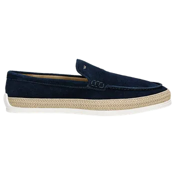 Pánské polobotky Modré Pánské Mokasíny S Dekorativní Jutovou Šňůrou Wojas 1021966 42
