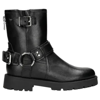 Dámské kozačky Podzimní Kotníkové Boty Dámské S Stříbrnými Ozdobami Wojas 5523851 38