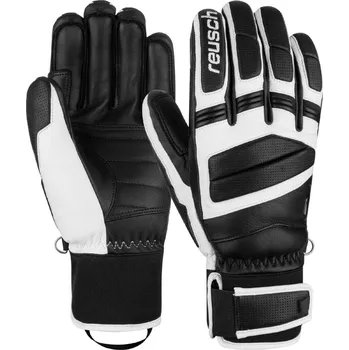 Lyžařské rukavice Reusch Master Pro - black/white 9