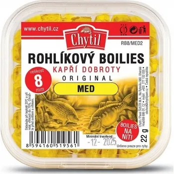 Boilies Chytil rohlíkový boilies 8 mm 22 g Varianta: Česnek (RB8/CES2)