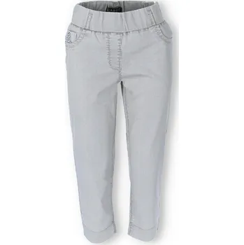 Dámské kalhoty Kalhoty 3/4 Capri Abgs 4396 barva: béžová, velikost: 50