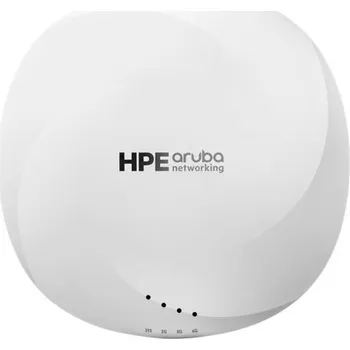 HPE Aruba Networking AP-635 (RW) Access point, vnitřní, 2,4GHz, 5GHz, 6GHz, 802.11ax, 2×2 MIMO, 2× 2,5G RJ-45, OFDMA, PoE, bílý, (RW) Unified AP R7J27A