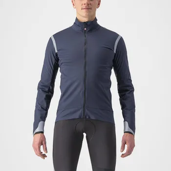 Cyklistická bunda Bunda na kolo Castelli Alpha Ultimate Insulated - navy M