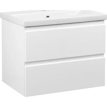 Koupelnový nábytek BPS-koupelny Koupelnová skříňka s keramickým umyvadlem Real II W 60/40