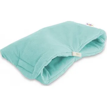 Rukávník Luxusní rukávník Velvet Baby Nellys, 40 x 20cm - mátová, zelená