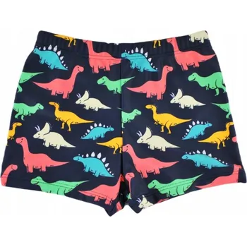 Chlapecké oblečení Chlapecké plavky - Noviti, Dino, granát/neon, vel. 152/158