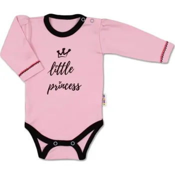 Body dlouhý rukáv, vel. 68, růžové - Little Princess