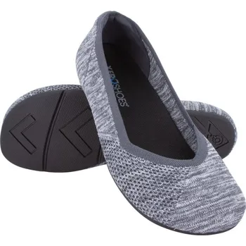 Dámské baleríny XERO Phoenix Knit - dámské barefoot baleríny Šedá 35,5