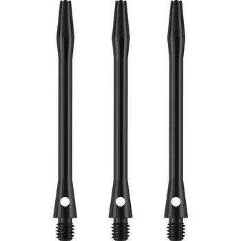 Příslušenství pro šipky Násadky Designa Aluminium Black Long