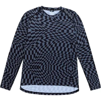 cyklistický dres TLD Dámský Dres Lilium S černá/šedá - 10 % pro přihlášené BFEXTRA10