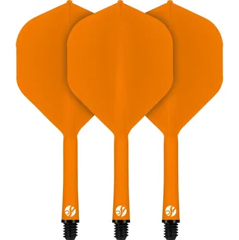 Příslušenství pro šipky Letky Flight Deck No.2 - Medium 31mm - Oranžová (SF5447/M)