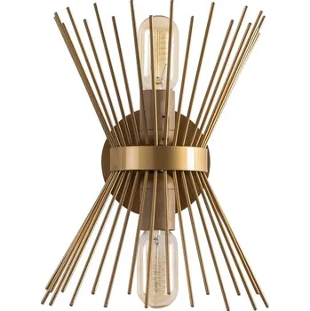 Nástěnné svítidlo Nástěnné svítidlo STERLON 1xE27 23x33x16 cm, zlatá + vyzvednutí ZDARMA