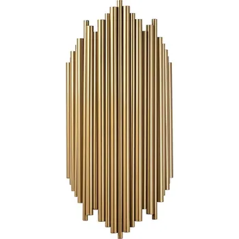 Nástěnné svítidlo Nástěnné svítidlo MENRIL 1xE14 18x40x8 cm, zlatá + vyzvednutí ZDARMA