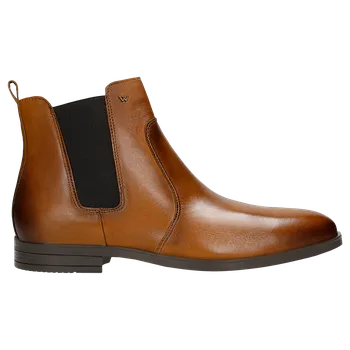 Pánské polobotky Hnědé Zateplené Pánské Kotníkové Boty Chelsea Wojas 2000353 45