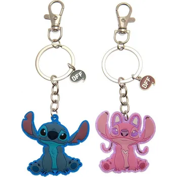 Klíčenka Lilo a Stitch Stitch a Angel 2ks