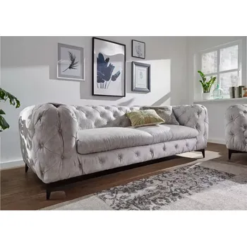 Pohovka Askont Chelsea: Pohovka 2,5M light gray