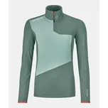 Mikina Ortovox Fleece Light Zip Neck W - arctic grey L