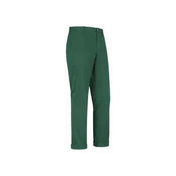 Pánské kalhoty Kalhoty Luis Trenker Lubono Gabardine Stretch 2023 - zelená tmavá 52