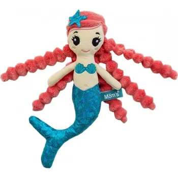 Panenka Měkká hadrová panenka Emma s šustícími prvky, modrá