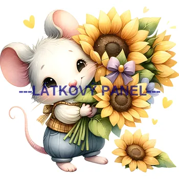 Panel bavlna - HL-30 Velikost: 30x30cm