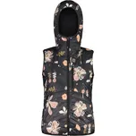 Lyžařská vesta Maloja ZinkenM. W - deep black flora M