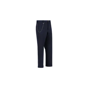 Pánské kalhoty Kalhoty Luis Trenker Bruneu Cord Stretch 2022 - modrá 54