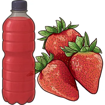 Víno Jahoďák v PET 1,5l 11% alk. jahodové víno | Rybízák.cz z čerstvých jahod 11,5% alk.