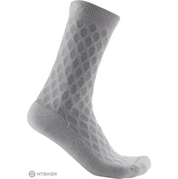 Pánské termo ponožky Cyklistické ponožky Castelli Sfida 13 - šedá S/M