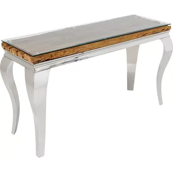 Konzolový stolek Konzolový stolek MODERN BAROCCO BARRACUDA 140 CM chrom