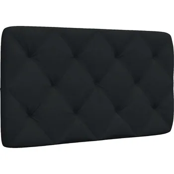 Polštář vidaXL Polštář na čelo postele 90 cm textil [4019198] Barva: Černá