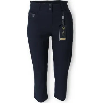 Dámské kalhoty Kalhoty 3/4 Capri Abgs 4454 barva: béžová, velikost: 42