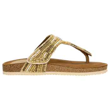 Dámské žabky Béžové Žabky V Boho Stylu Wojas 7412814 40