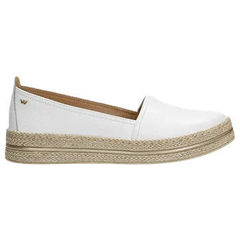 Dámská obuv Bílé Dámské Slip-On Boty Na Vysoké Platformě Wojas 4627759 40