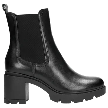 Dámské kozačky Klasické Dámské Chelsea Boty Na Podpatku V Černé Barvě Wojas 5510951 40