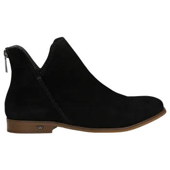 Dámské polobotky Černé Dámské Kotníkové Boty S Hnědou Podrážkou Wojas 5500261 39