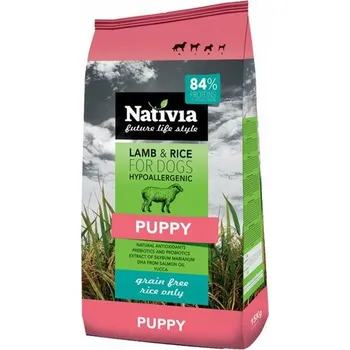 Krmivo pro psa Nativia Puppy Lamb & Rice 15 kg 1 pytel