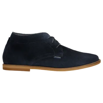 Dámské polobotky Granátové Dámské Polobotky Z Hladké Velurové Kůže Wojas 6406666 39