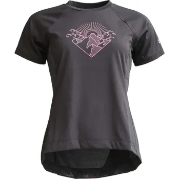 cyklistický dres Cyklistický dres Zimtstern PureFlowz Shirt SS W - Pirate Black/Pirate Black L