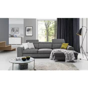 Sedací souprava Askont STAGRA Genova Rohová sedací souprava s podhlavníky- pravý/levý roh Velký výběr potahových látek