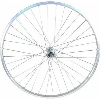Zapletené kolo Zapletené kolo 559/26" zadní pro 6-7kolo stříbrné na matice