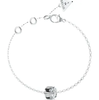 Náramek Guess Fashion ocelový náramek s krystaly Fabulous Me JUBB05192JWRHBK 18,5 cm + 2 měsíce na vrácení zboží