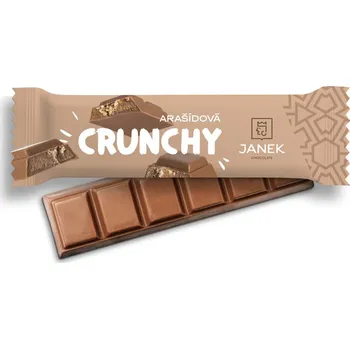 Čokoláda Arašídová tyčinka crunchy 45g