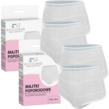 Kalhotky Výhodné balení - Síťkované poporodní kalhotky XL, 2x2ks v balení