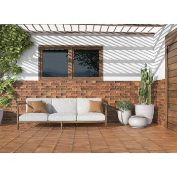 Dlažba MAYOLICA CADAQUES AC355 7 x 28 x 0,8 hnědá 0,5 m2