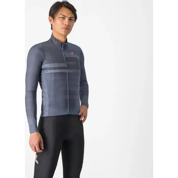 cyklistický dres Cyklistický dres CASTELLI COLLAPSE JERSEY - TWILIGHT BLUE/LIGHT STEEL BLUE 3XL