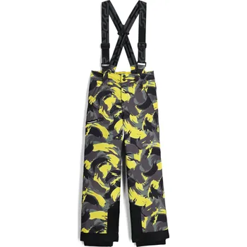 Snowboardové kalhoty Lyžařské kalhoty SPYDER BOY PROPULSION PANTS - CAMOUFLAGE ACID YELLOW 14