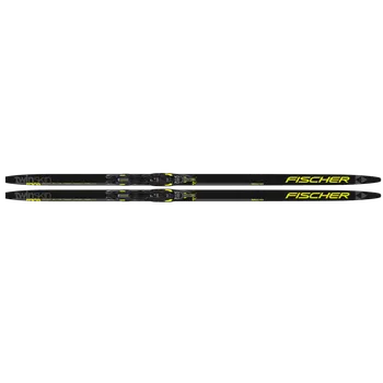 Lyžování Běžky Fischer Twin Skin race Jr./race Classic jr. - černá/žlutá 127