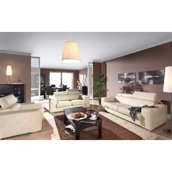 Sedací souprava ASKONT Etna Kožená sedací souprava 3-2-1 S rozkládáním / bez rozkládání